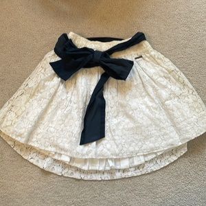 Abercrombie and Fitch White Skirt